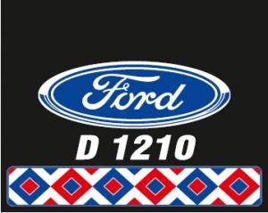 Ford 40x50cm 4mm Solvent Baskı